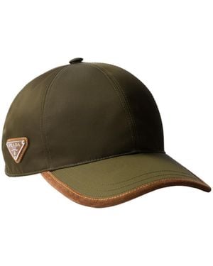 Prada Re-Nylon Curved Peak Baseball Cap - Brown