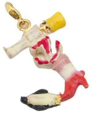 Marni Alphabet 'J' Charm - Multicolour