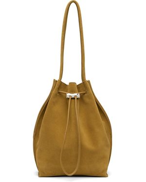 BY FAR Tan Kayla Tote Bag - Metallic