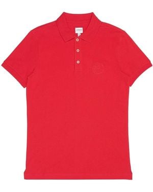 Armani Collezioni Logo Polo Shirt - Red