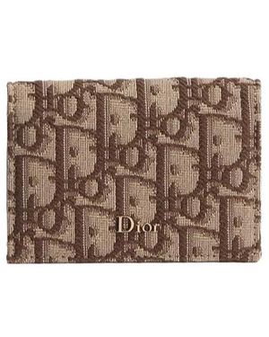 Dior Business Card Holder - Brown