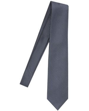 Tom Ford Pointed Tie - Blue