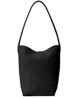 The Row Medium N/S Park Tote Bag - Black