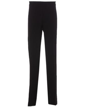 Pinko High-Waisted Flared Trousers - Black