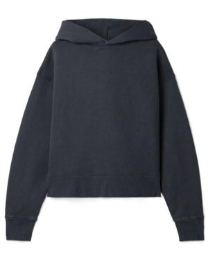 SLVRLAKE Denim Long-Sleeved Sweatshirt - Blue