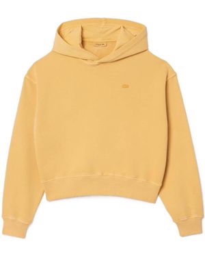 Lacoste Youthful And Energetic Sweatshirt - Yellow