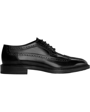 Celine Donavan Derby With Brogues - Black