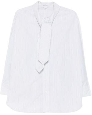 Bottega Veneta Long-Sleeved Shirt - White