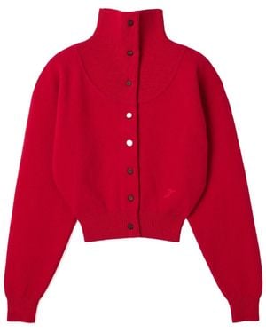 Jacquemus Long-Sleeved Cardigan - Red