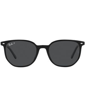 Ray-Ban Logo Sunglasses - Black
