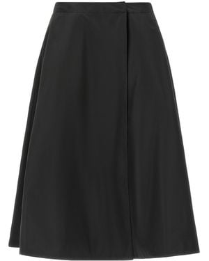 Moncler Flared Skirt - Black