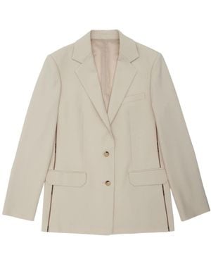 Helmut Lang Helmut Single-Breasted Jacket - White