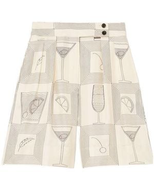 Loro Piana Dorin Shorts - Natural