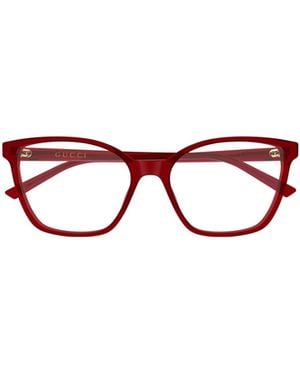 Gucci Emblem Cat-Eye Eyeglasses - Multicolor