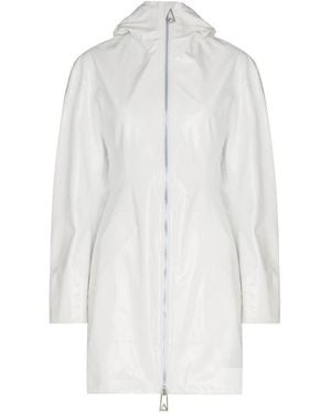 Bottega Veneta Hooded Parka - White