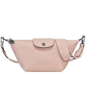 Longchamp Extra Xs Le Pliage Zipped Crossbody Bag - Pink