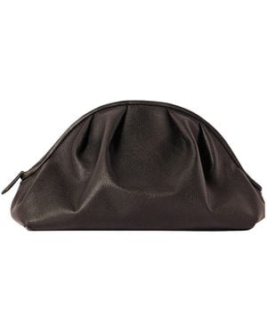 The Row Charlotte Clutch - Black