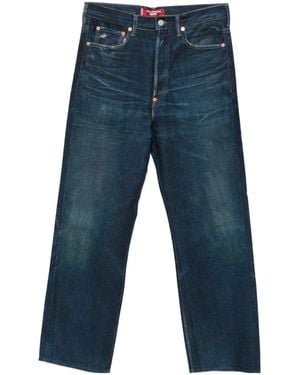 Junya Watanabe Belt Loop Jeans - Blue