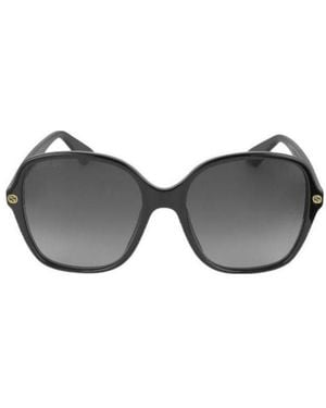 Gucci Eyewear Square Frame Oversized Sunglasses - Multicolor