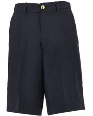 P.A.R.O.S.H. Shorts With Belt Loops - Blue