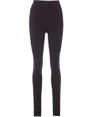 MM6 by Maison Margiela X Salomon Logo Printed Trousers - Blue