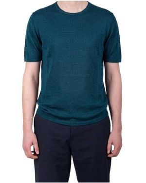 Roberto Collina Short-Sleeved T-Shirt - Blue
