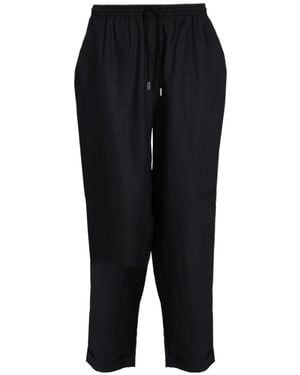 BOSS Elasticated Drawstring Trousers - Black