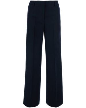 Pt Pantaloni Straight-Leg Casual Trousers - Blue
