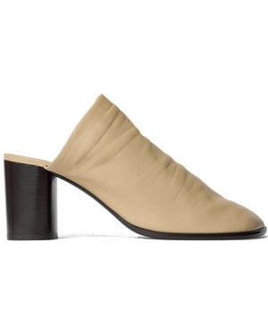 Lemaire Glove Mules - White