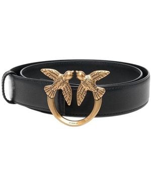 Pinko Love Berry Logo Buckle Belt - Multicolour