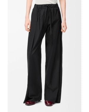 Loewe Drawstring Casual Pants - Black