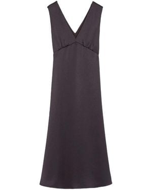 Weekend by Maxmara V-Neck Dress - Purple