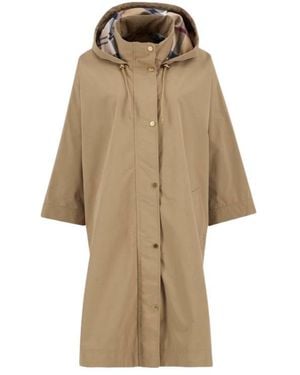 Barbour Long-Sleeved Casual Jacket - Natural