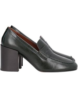 Dries Van Noten Square-Toe High Heels - Black