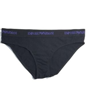Emporio Armani Logo Briefs Trousers - Blue