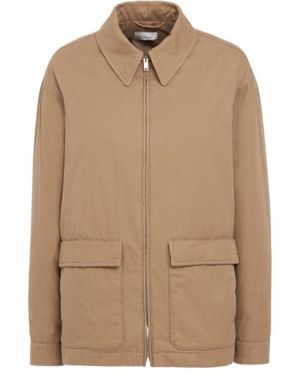 The Row Cotton Jacket - Natural