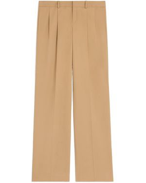 Celine Pleated Trousers - Natural