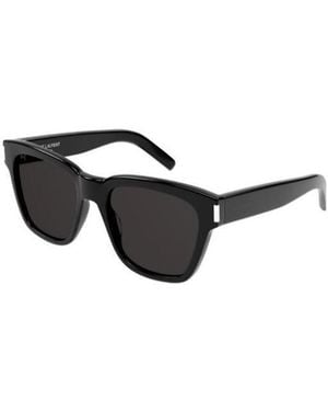 Saint Laurent Eyewear Square Frame Sunglasses - White