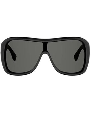 Fendi Eyewear Pilot Frame Sunglasses - Gray