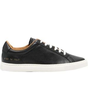 Common Projects Leather Sneakers - Black