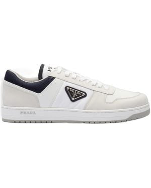 Prada Downtown Re-Nylon Trainers - White