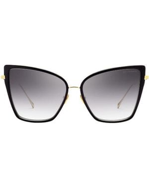 Dita Eyewear Geometric Frame Sunglasses - Metallic