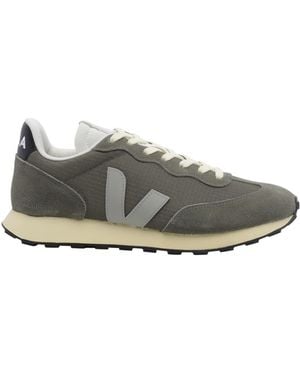 Veja Rio Branco Ii Lace-Up Sneakers - Gray