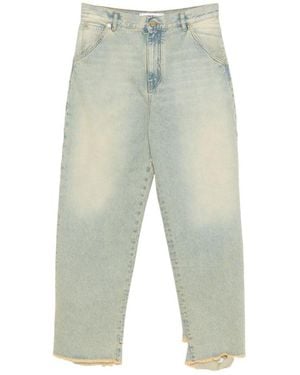 DARKPARK Lisa Fringed Straight-Leg Jeans - Multicolour
