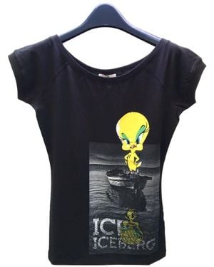 Iceberg Item O-Neck Short-Sleeved T-Shirt - Blue