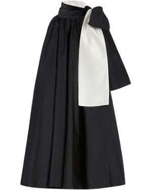 Max Mara Pianoforte Beber Sleeveless Mini Dress - Black