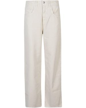 ICON DENIM Poppy Wide Leg Jeans - White