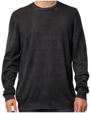 Avant Toi Long-Sleeved Pullover - Black