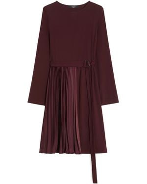Weekend by Maxmara Long Sleeve Dress - Purple