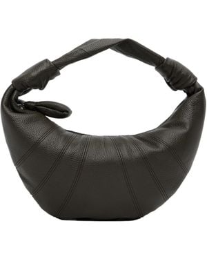 Lemaire Fortune Croissant Tote Bag - Black